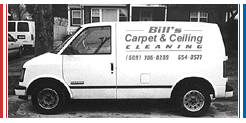 Bill's Carpet and Upholstery Cleaning's First Truck 